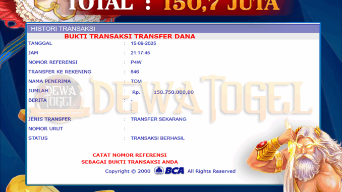 BUKTI JP DWT MALAM 2