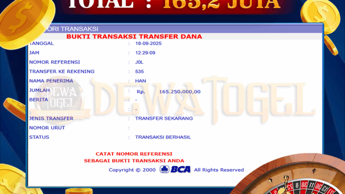 BUKTI JP DWT SIANG