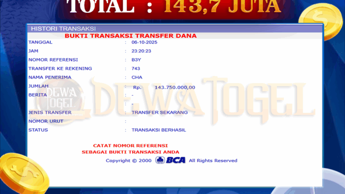 BUKTI JP DWT MALAM
